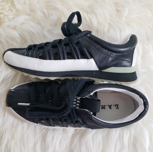 L.A.M.B. Bennie By Gwen Stefani Women's Fashion Sneakers Lace up Sz 6.5US - Picture 3 of 11